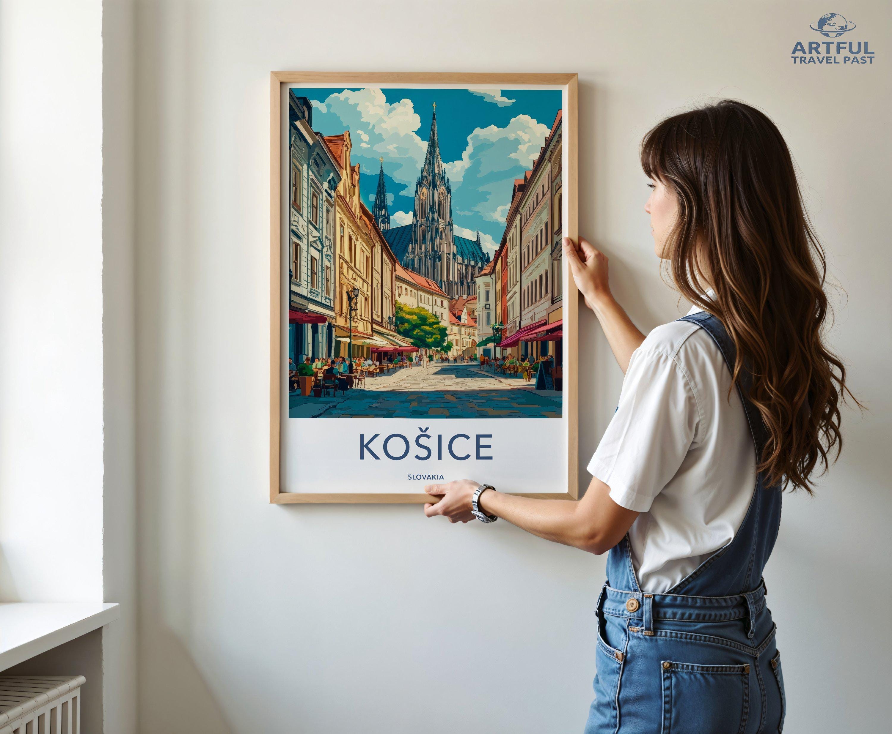 Kosice Poster - Slovakia Wall Art