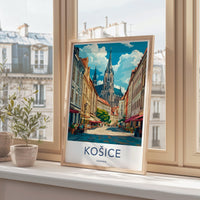 Kosice Poster - Slovakia Wall Art