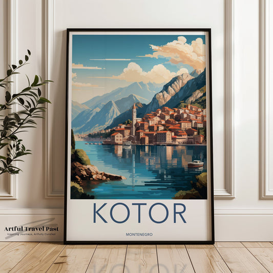 Kotor Poster - Montenegro Wall Art