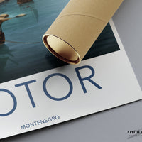 Kotor Poster | Montenegro Wall Art | Europe Decor