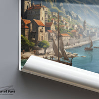 Kotor Poster | Montenegro Wall Art | Europe Decor