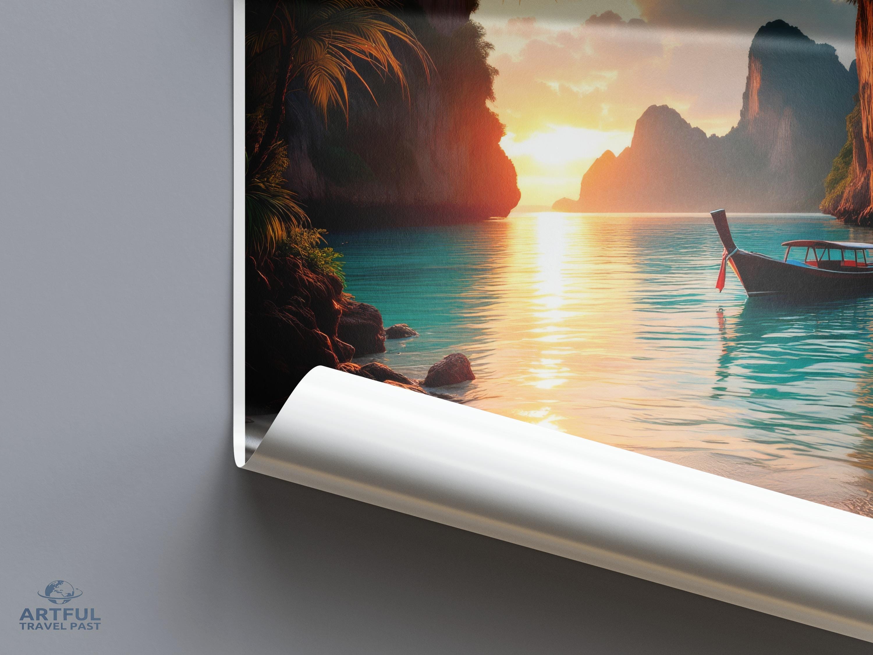 Krabi Poster - Thailand Wall Art