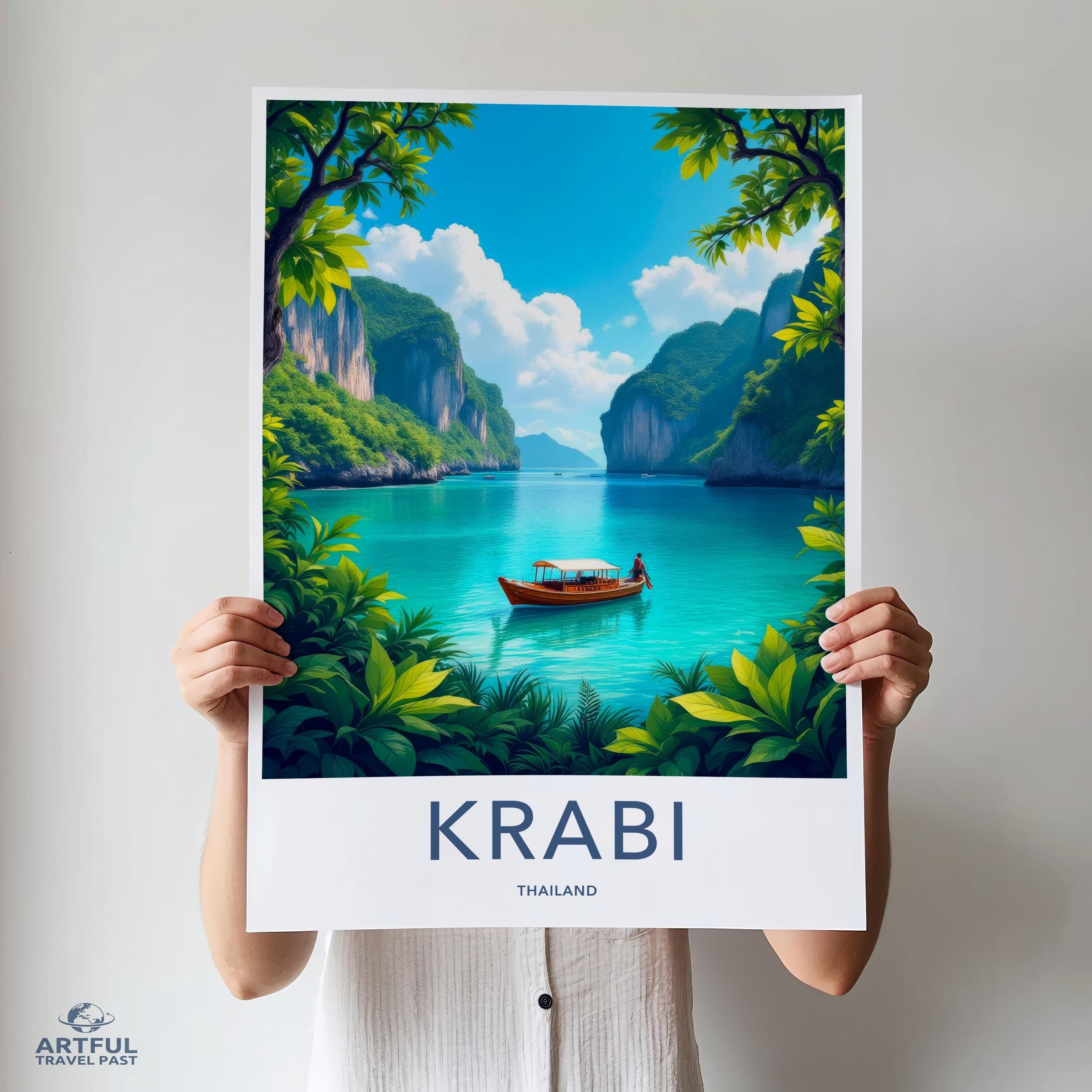 Krabi Poster - Thailand Wall Art