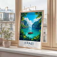 Krabi Poster - Thailand Wall Art