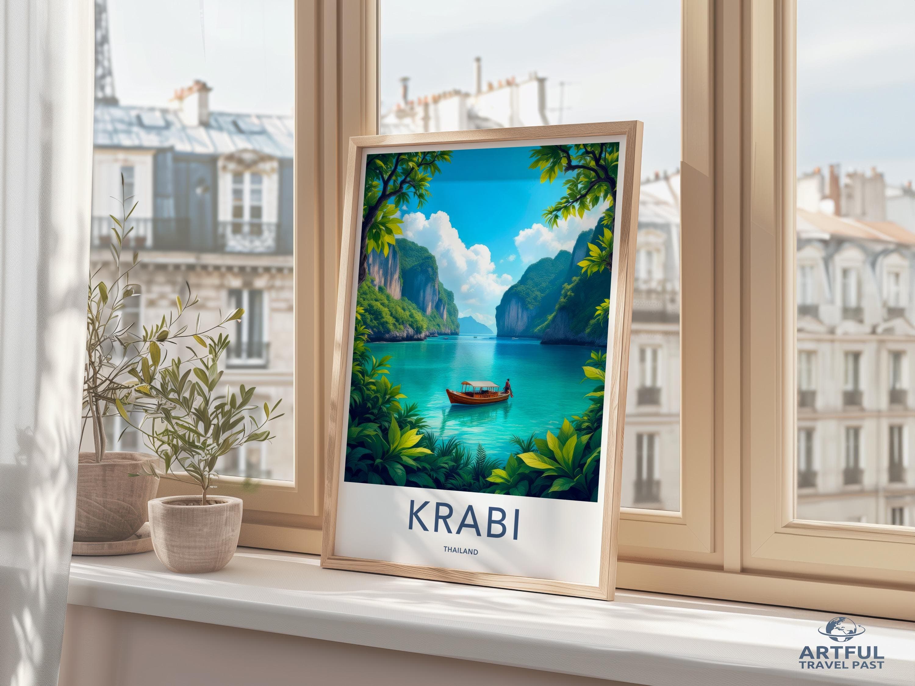 Krabi Poster - Thailand Wall Art