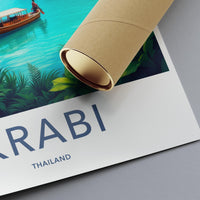 Krabi Poster - Thailand Wall Art