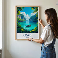 Krabi Poster - Thailand Wall Art