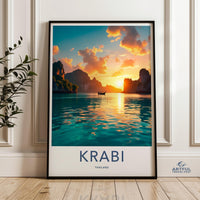 Krabi Poster - Thailand Wall Art