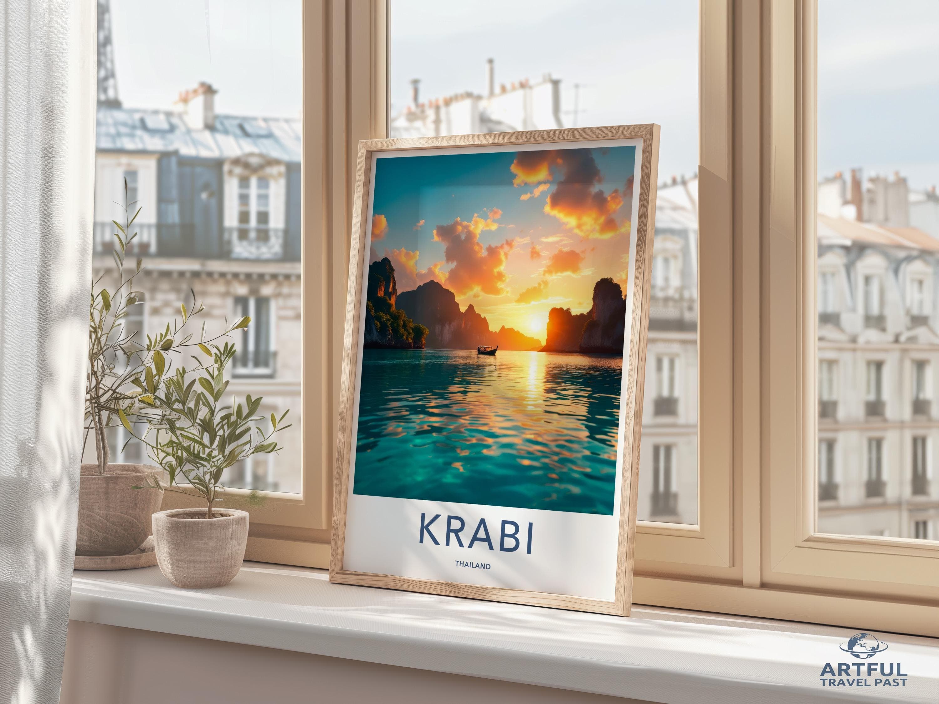 Krabi Poster - Thailand Wall Art