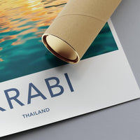 Krabi Poster - Thailand Wall Art