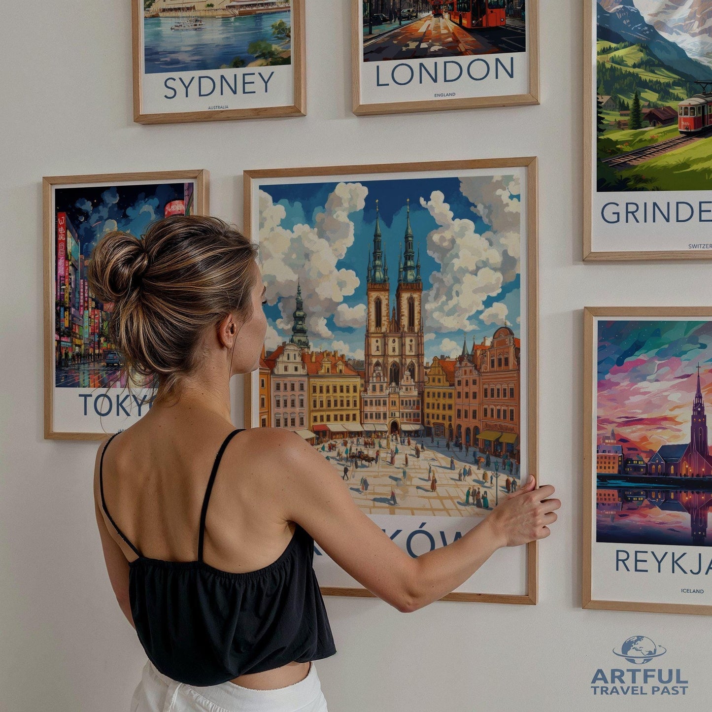 Kraków Poster - Poland Wall Art
