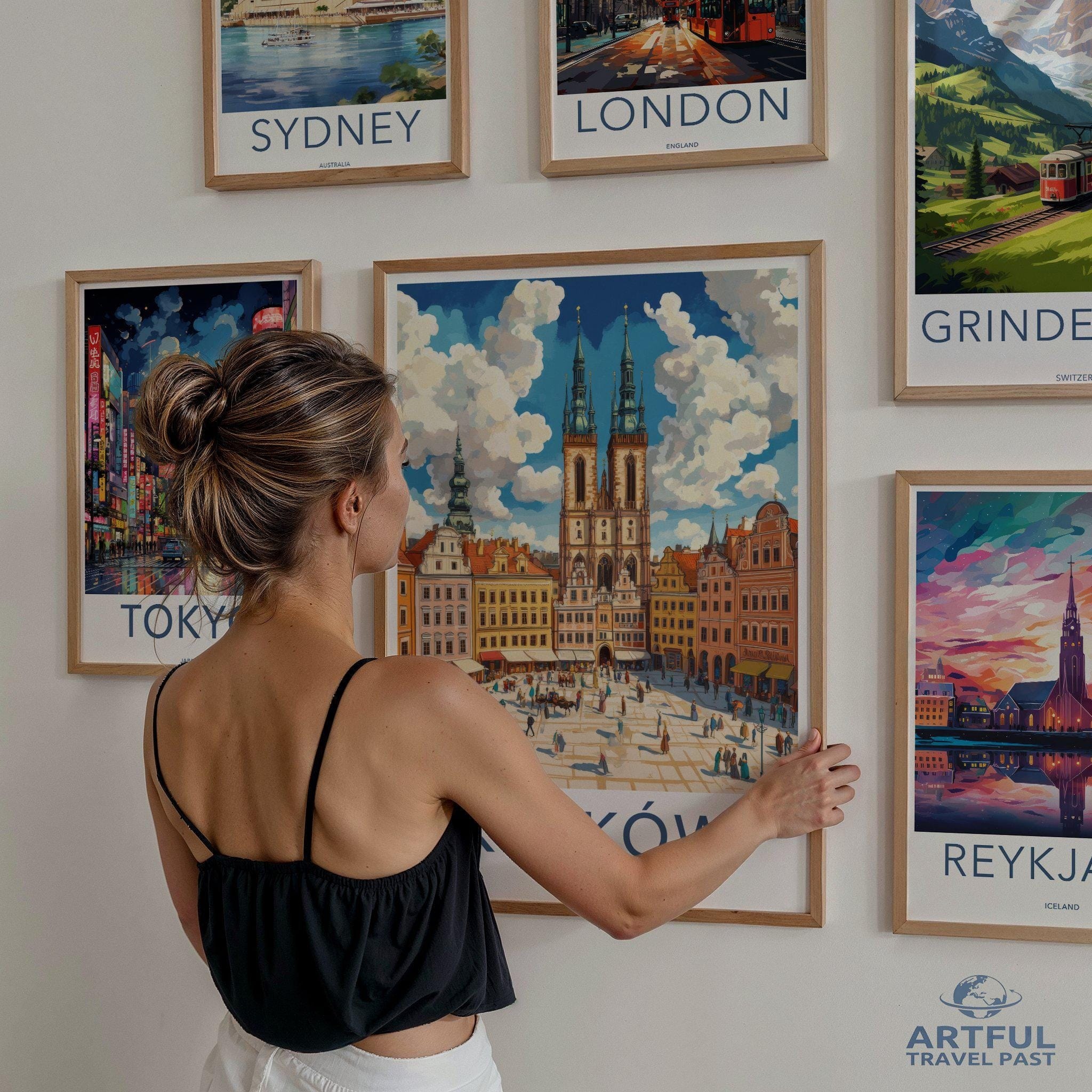 Kraków Poster - Poland Wall Art
