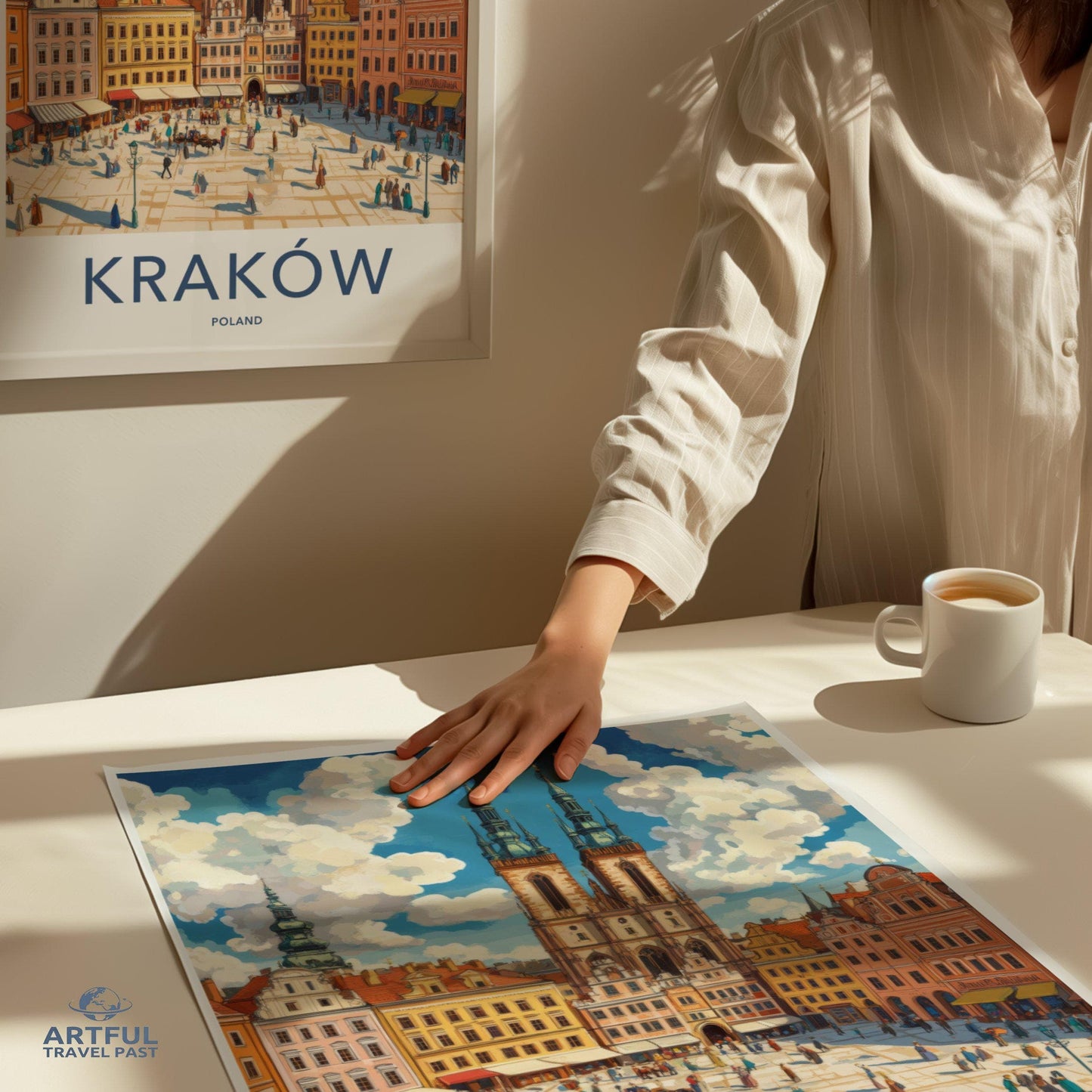 Kraków Poster - Poland Wall Art