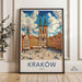 Kraków Poster - Poland Wall Art