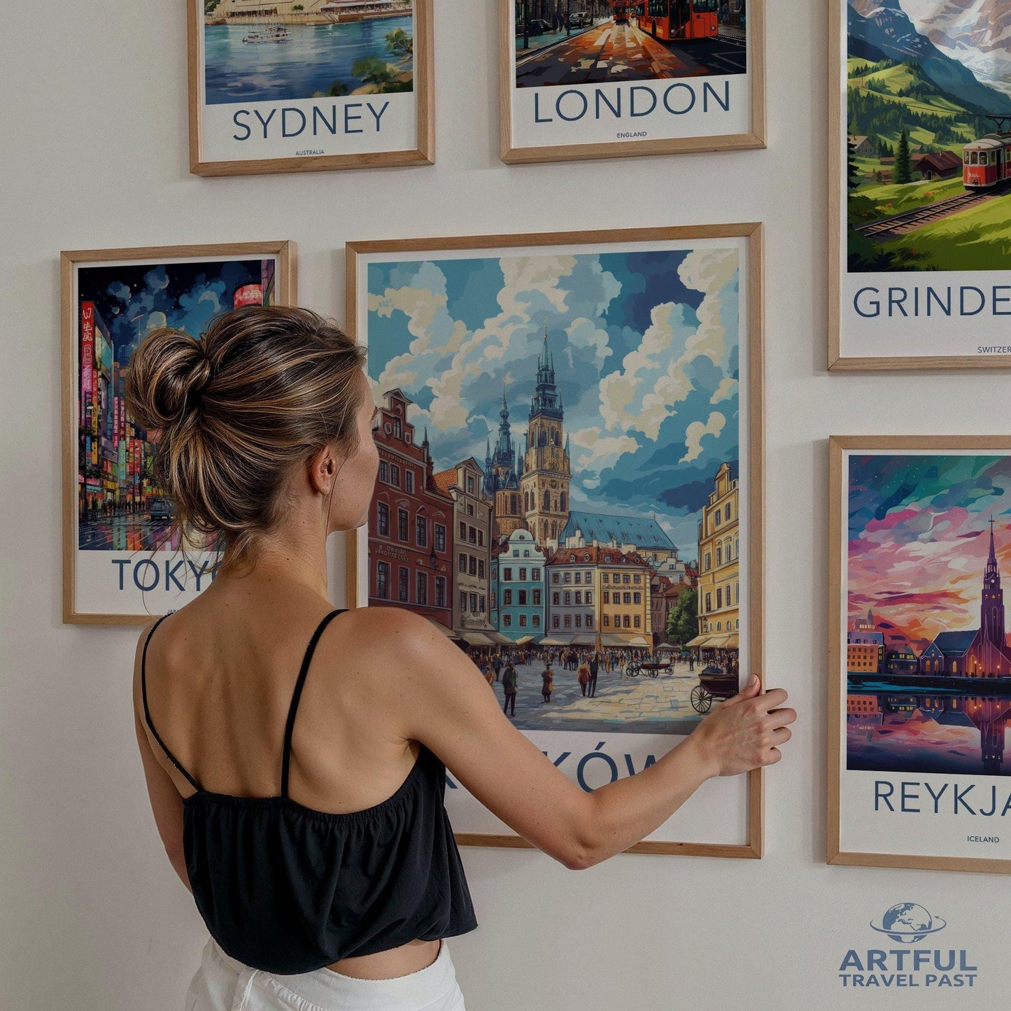 Kraków Poster - Poland Wall Art