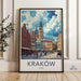 Kraków Poster - Poland Wall Art