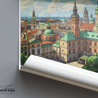 Kraków Poster - Poland Wall Art