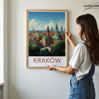 Kraków Poster - Poland Wall Art