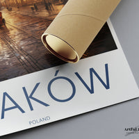 Kraków Poster - Poland Wall Art