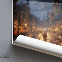 Kraków Poster - Poland Wall Art