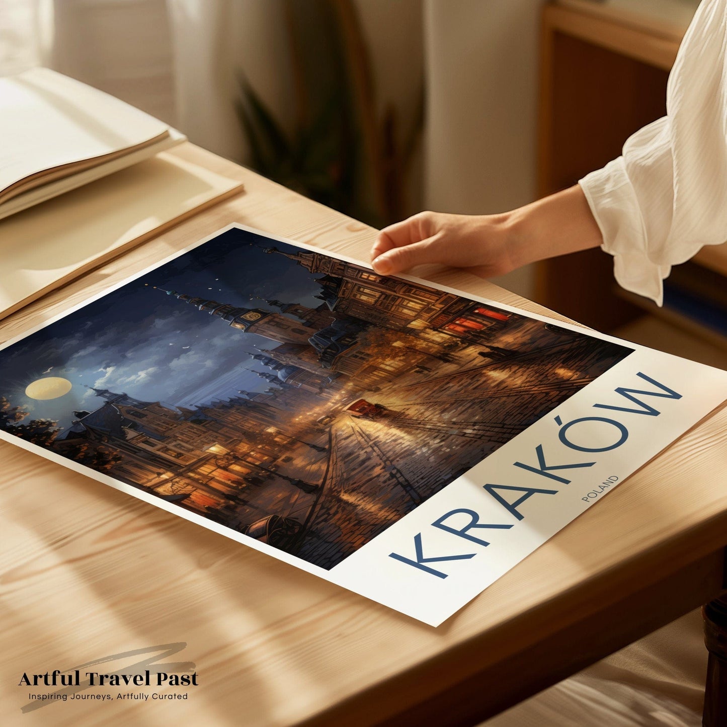 Kraków Poster - Poland Wall Art