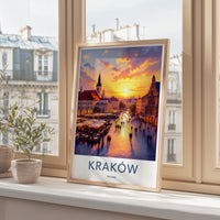 Krakow Poster - Poland Wall Art