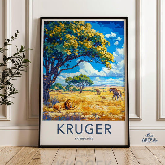 Kruger National Park Poster