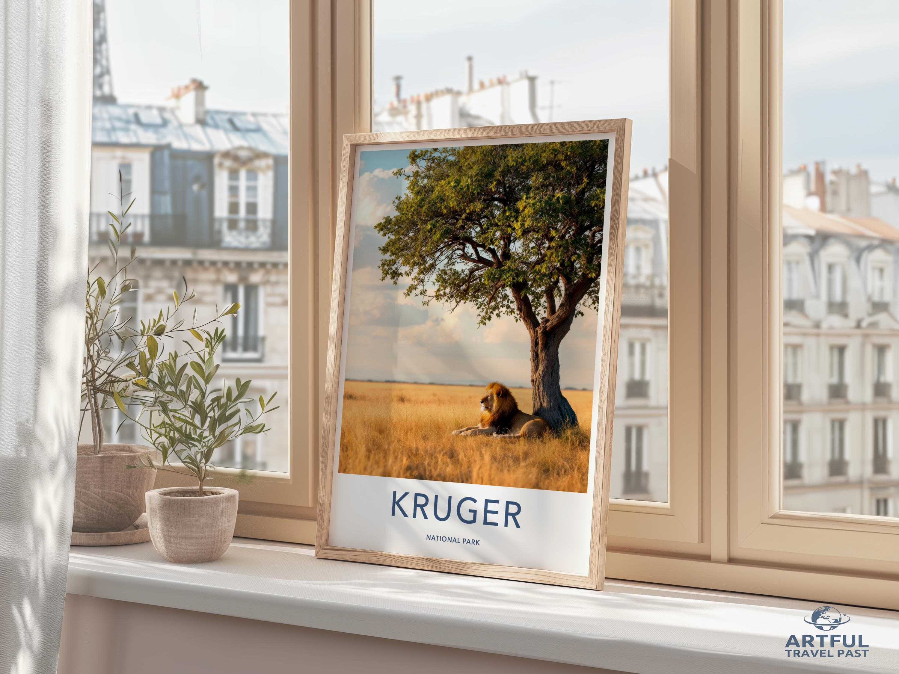 Kruger National Park Poster - South Africa