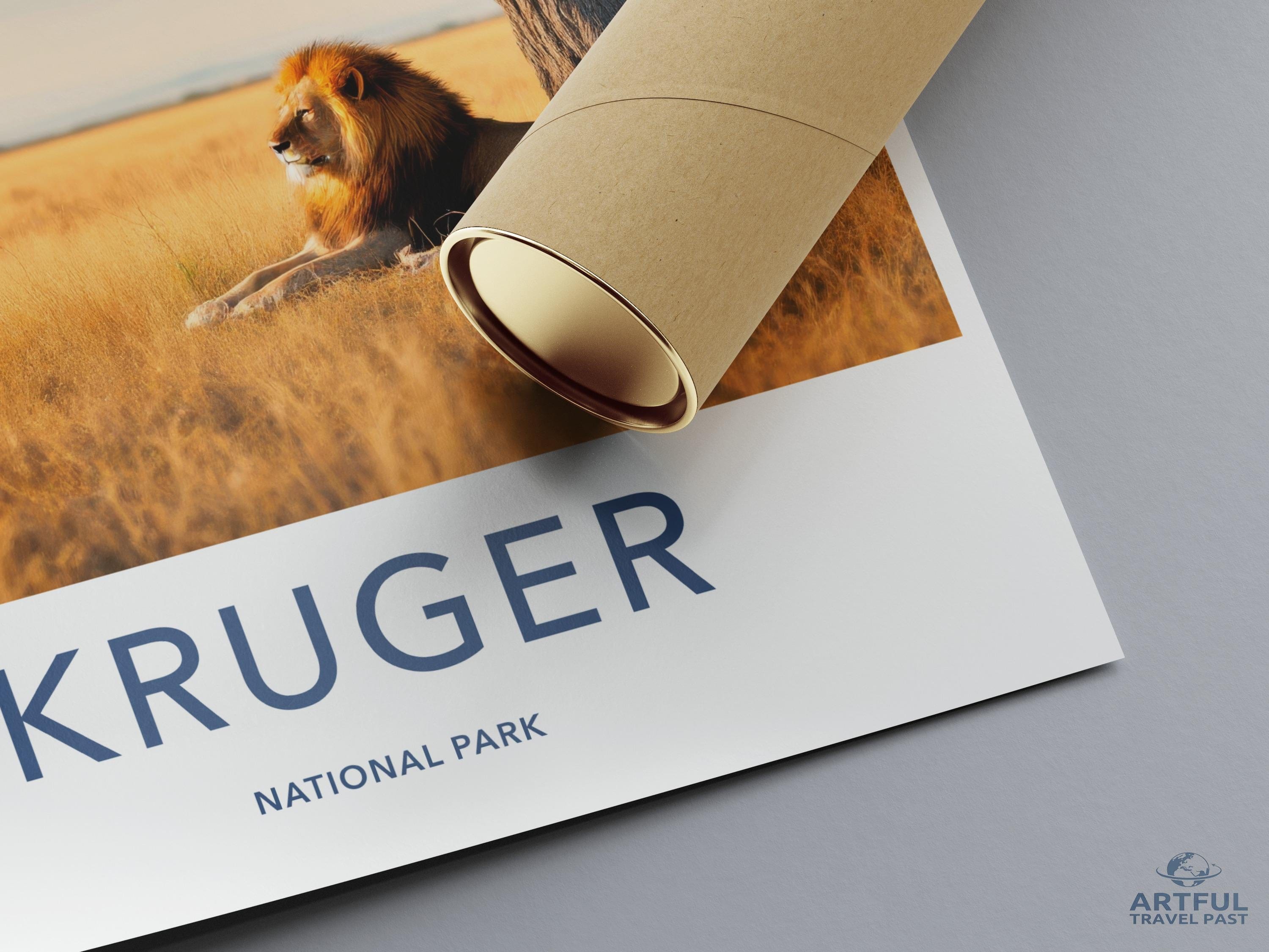 Kruger National Park Poster - South Africa