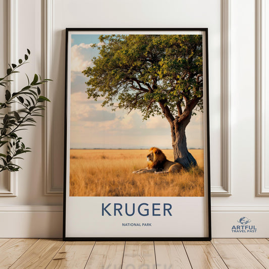Kruger National Park Poster - South Africa