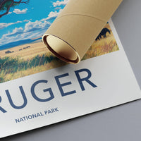 Kruger National Park Poster | South Africa Wall Art