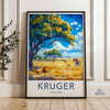 Kruger National Park Poster | South Africa Wall Art