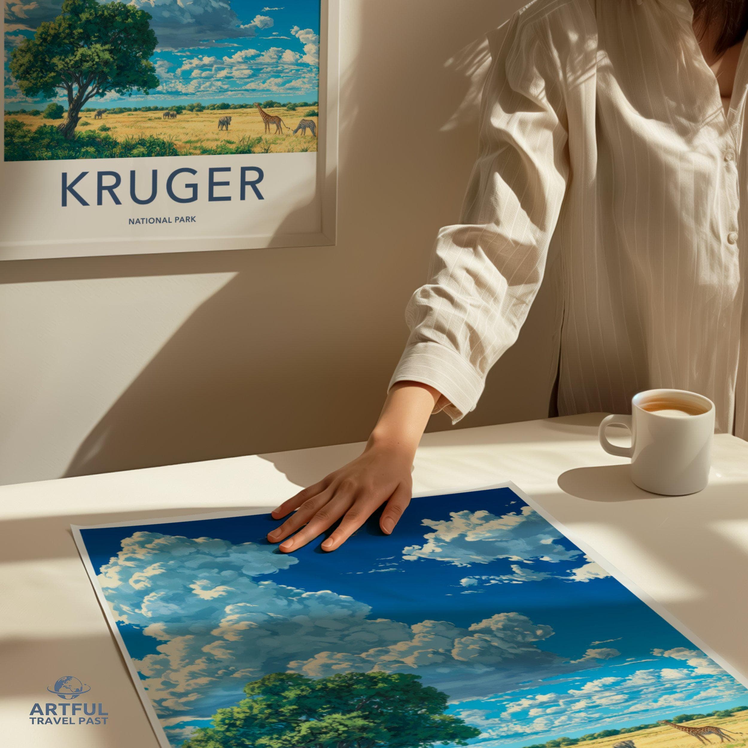 Kruger National Park Poster | South Africa Wall Art