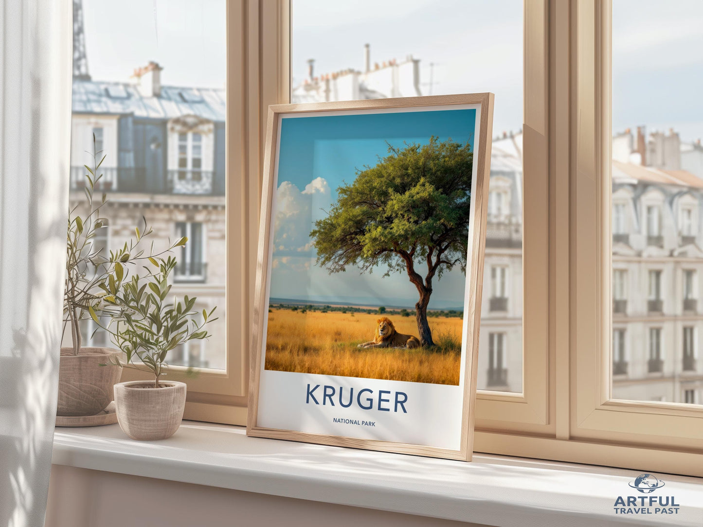 Kruger Park Poster - South Africa Wall Art