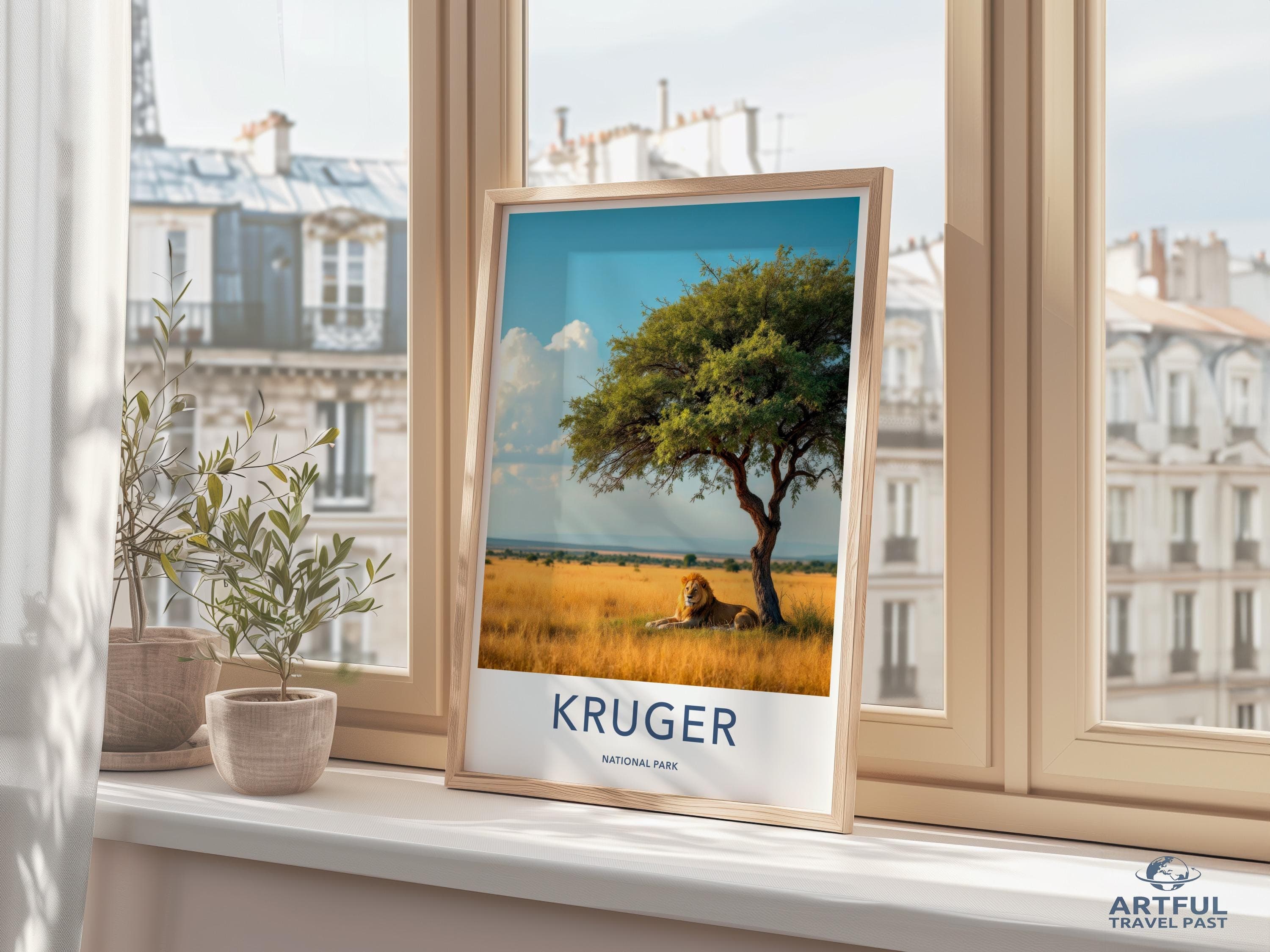 Kruger Park Poster - South Africa Wall Art
