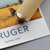 Kruger Park Poster - South Africa Wall Art
