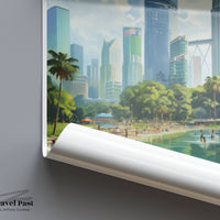 Kuala Lumpur Poster - Malaysia Wall Art