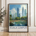 Kuala Lumpur Poster - Malaysia Wall Art
