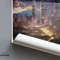 Kuala Lumpur Poster - Malaysia Wall Art