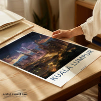 Kuala Lumpur Poster - Malaysia Wall Art