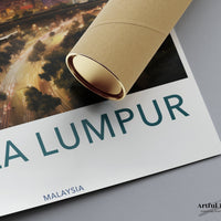 Kuala Lumpur Poster - Malaysia Wall Art