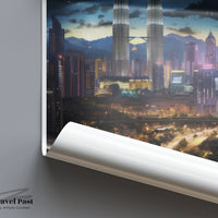 Kuala Lumpur Poster - Malaysia Wall Art
