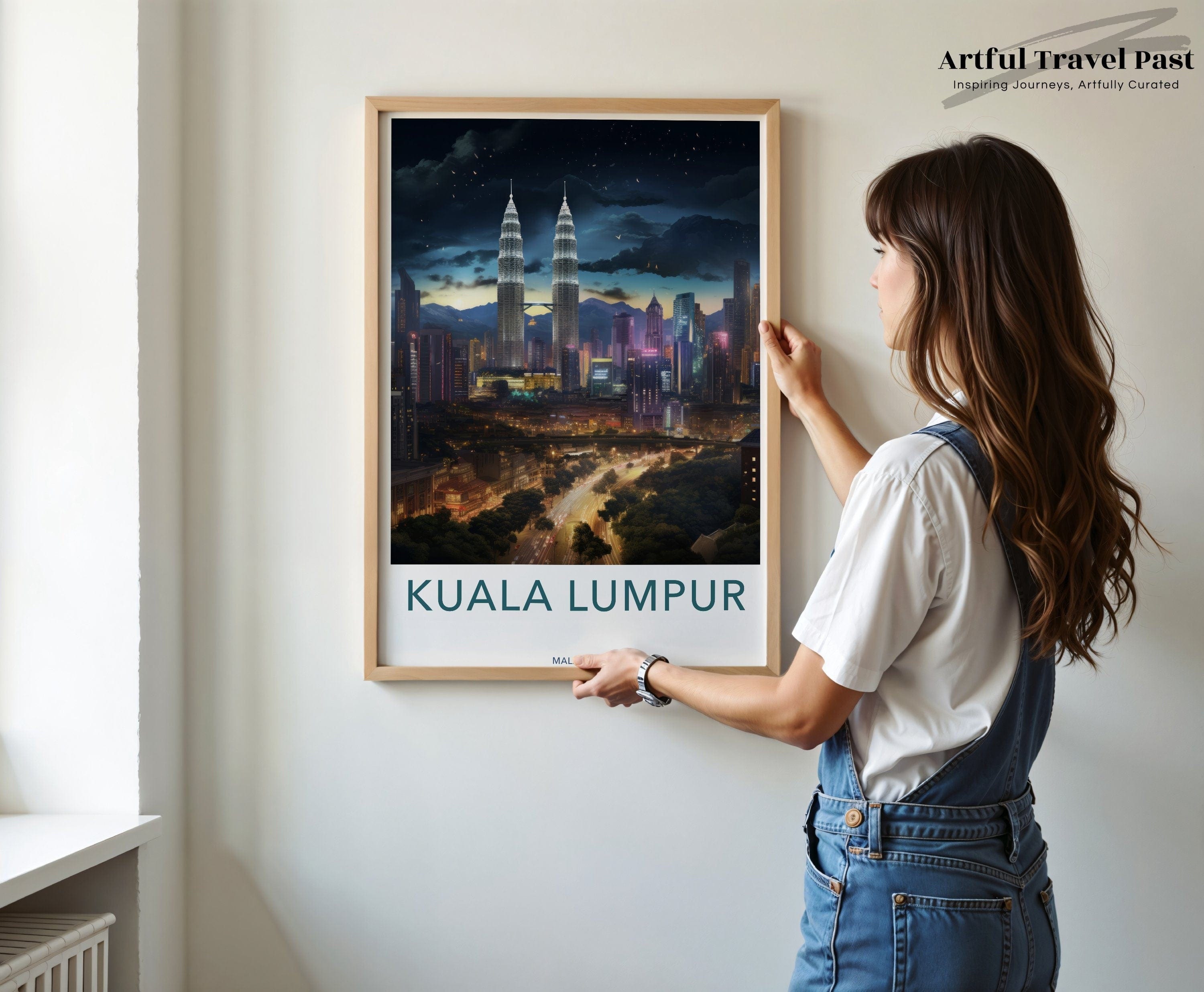 Kuala Lumpur Poster - Malaysia Wall Art