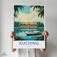 Kuching Poster - Malaysia Wall Art