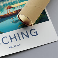 Kuching Poster - Malaysia Wall Art