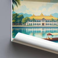 Kuching Poster - Malaysia Wall Art