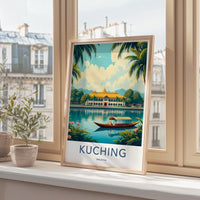 Kuching Poster - Malaysia Wall Art