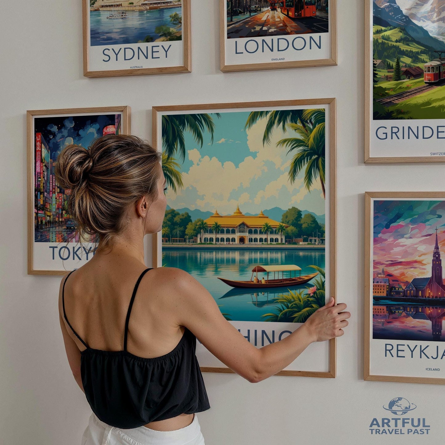 Kuching Poster - Malaysia Wall Art