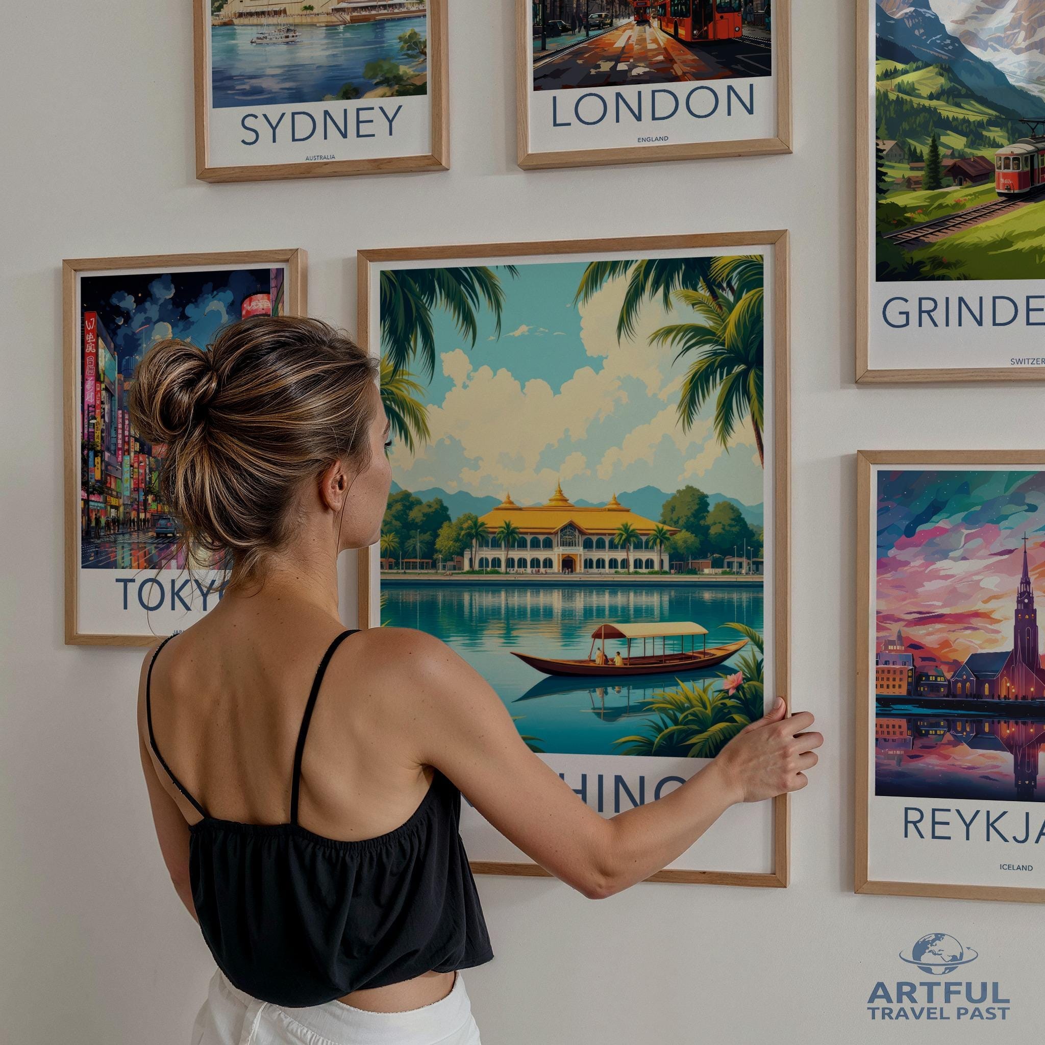 Kuching Poster - Malaysia Wall Art