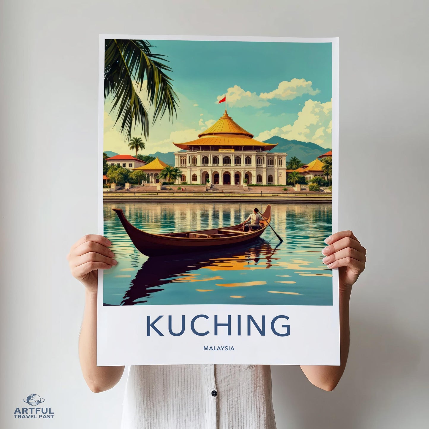 Kuching Poster - Malaysia Wall Art